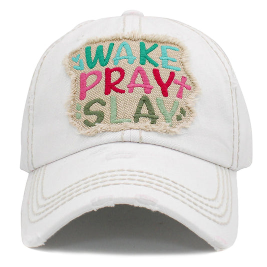 Wake Pray Slay Cap