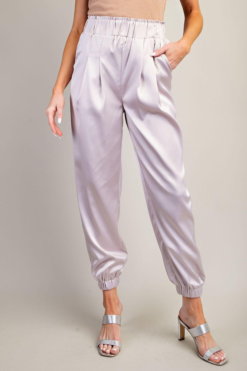 Satin Joggers