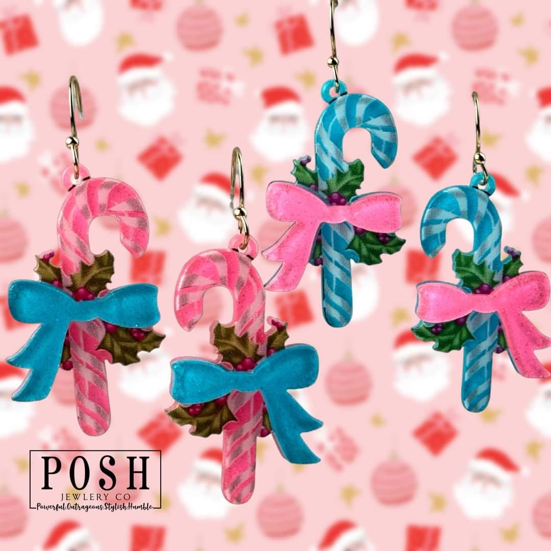 Posh Christmas Earrings