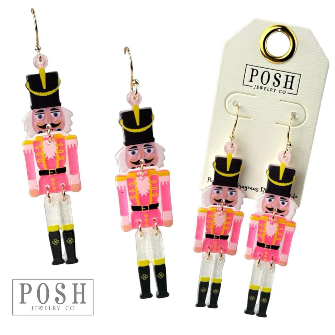 Posh Christmas Earrings