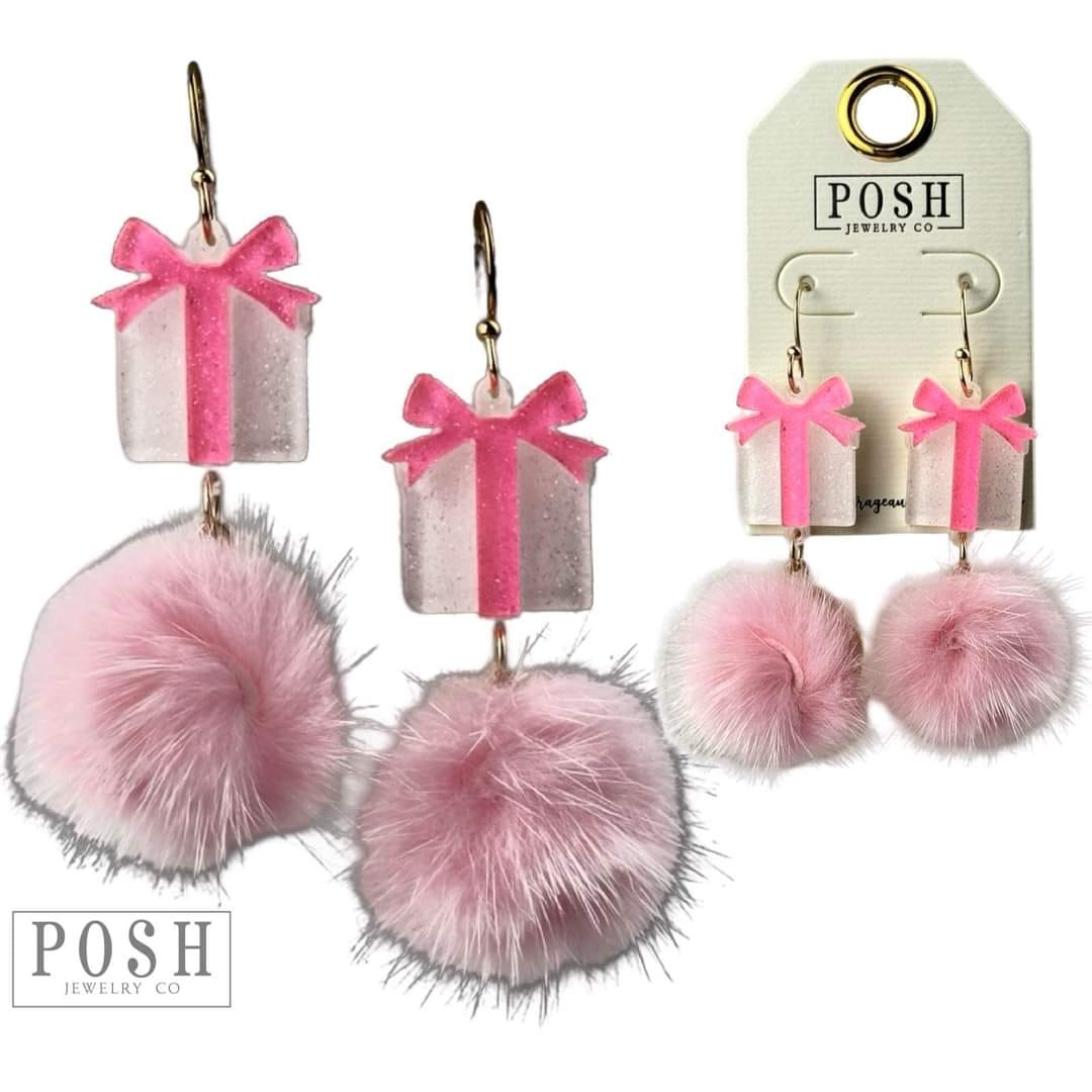 Posh Christmas Earrings