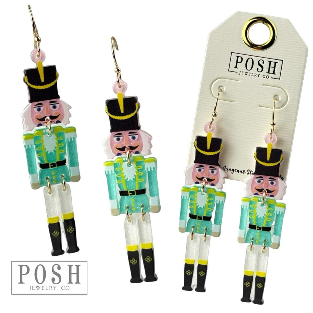 Posh Christmas Earrings