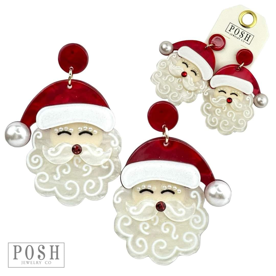 Posh Christmas Earrings