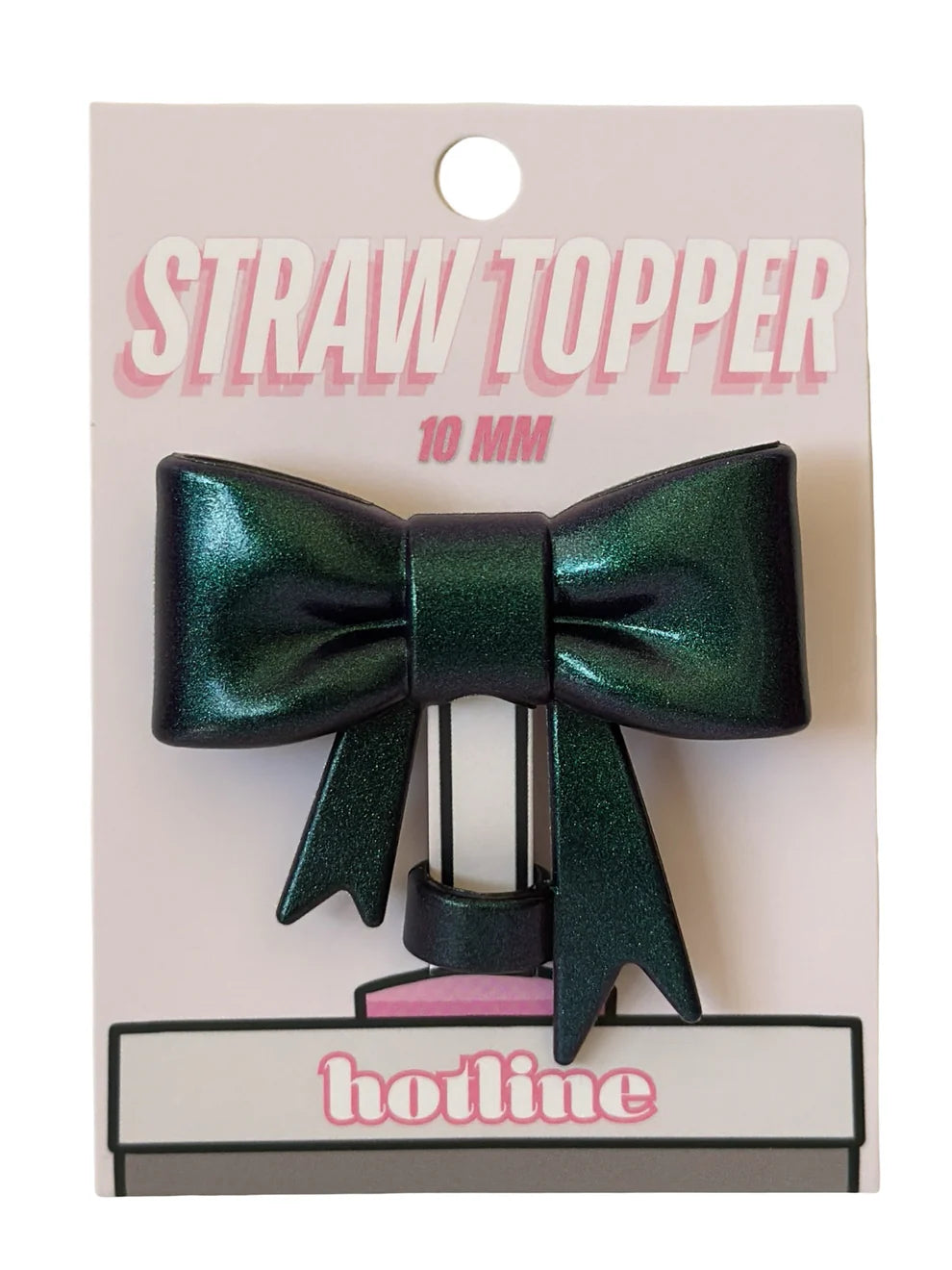 Bow Straw Toppers