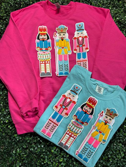 Nutcracker Patch Sweatshirt