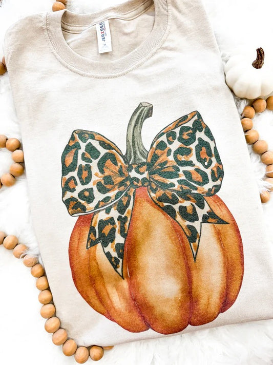 Pumpkin & Bows Tees