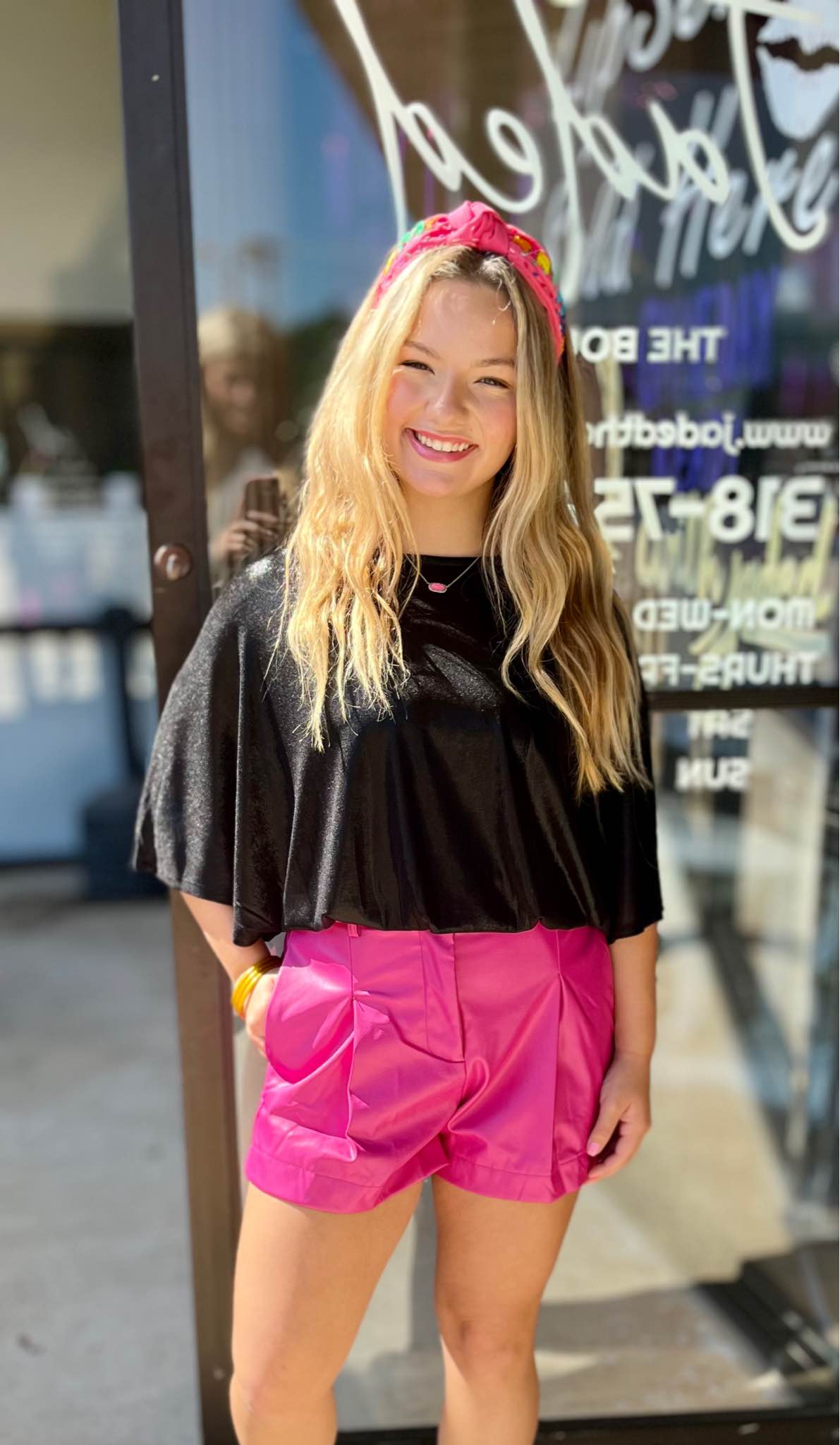 Barbie Dreams Pleather Shorts