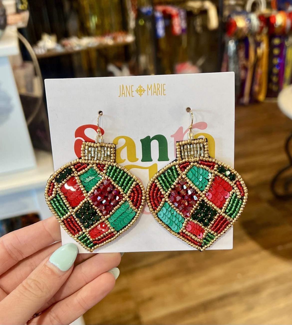 JM Christmas Earring