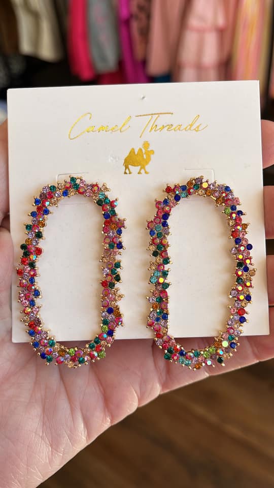 Camel Threads 18K Gold Earrings