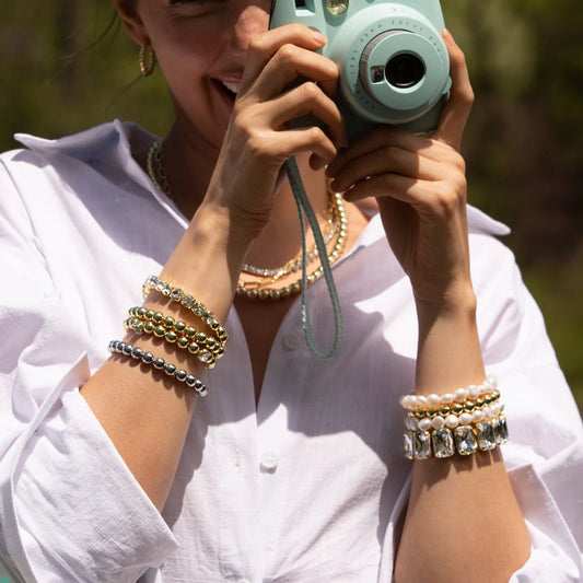 Crystal Zola Stretch Bracelet