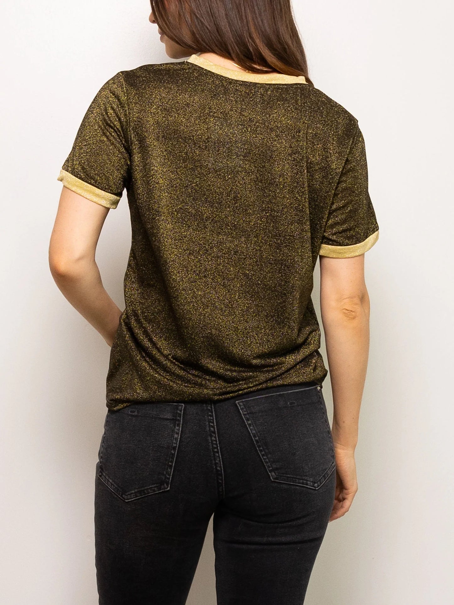 Fleur de Lis Glitter Tee