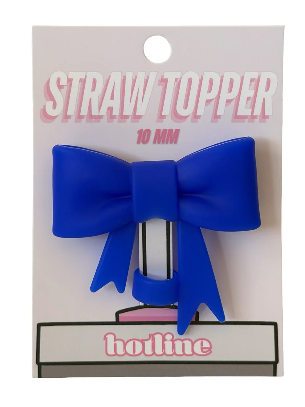 Bow Straw Toppers