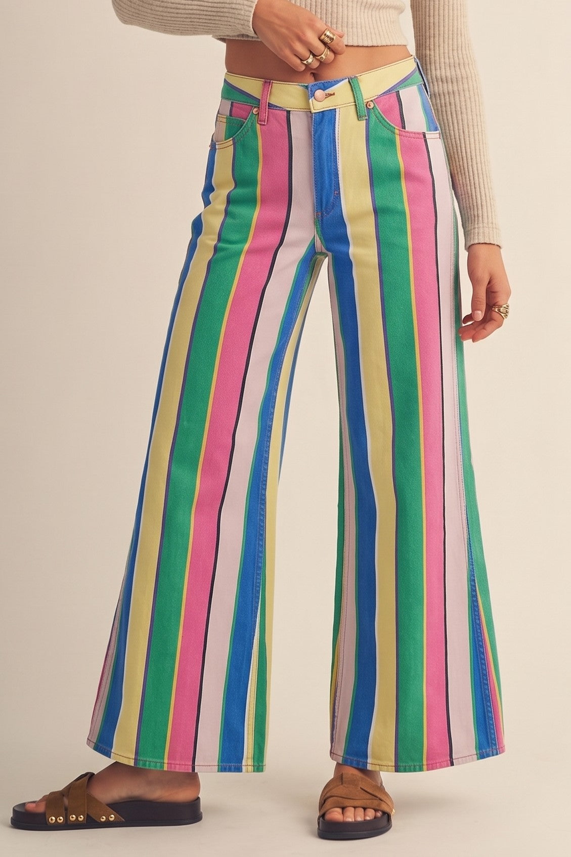 Candy Striped Pants