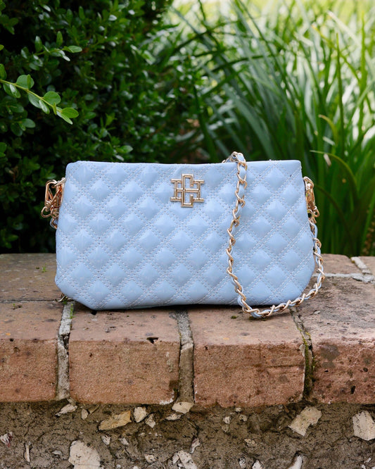 Livi Crossbody Light Blue Patent