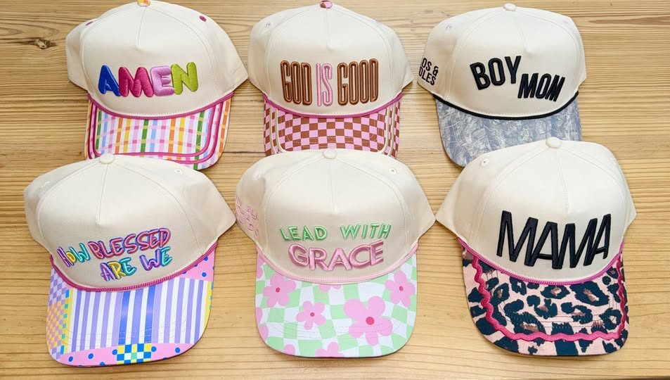 G&E Embroidered Hats