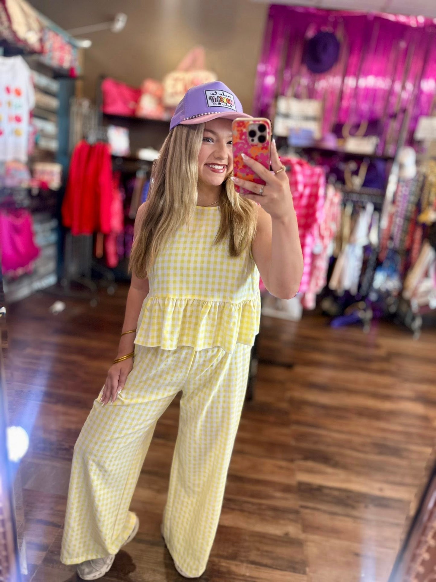 Gingham Set