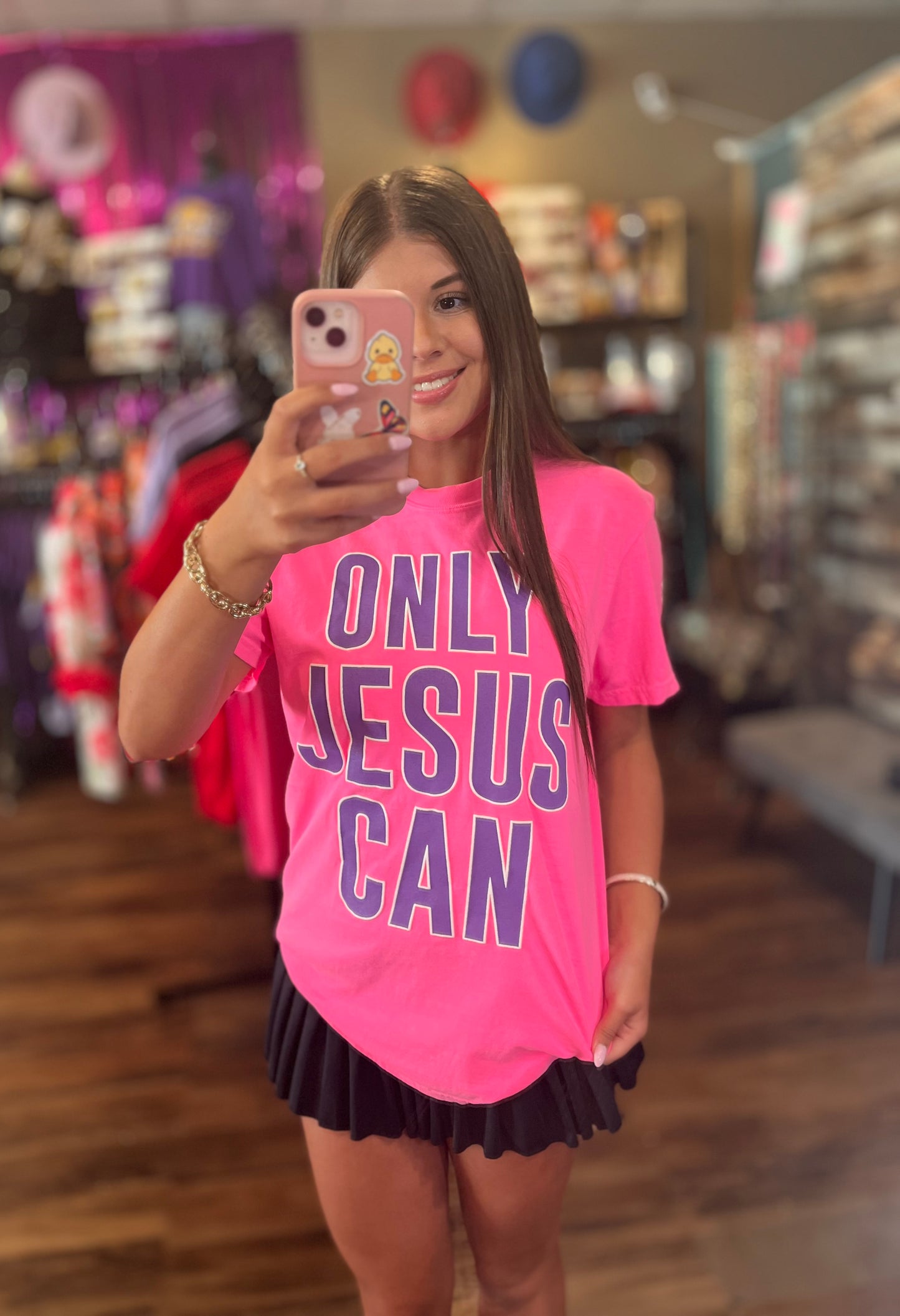 Only Jesus Can Puff Tee