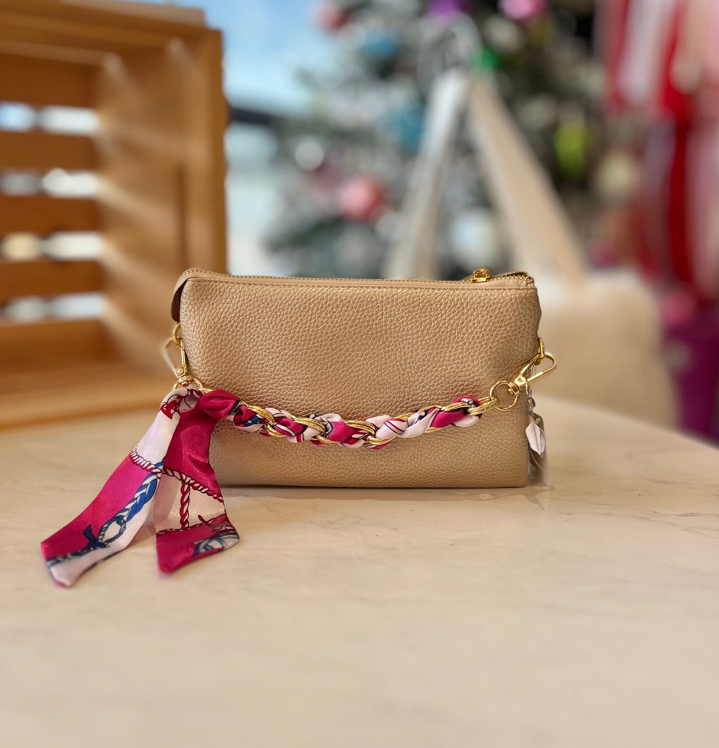 Expanding Clutch Bag