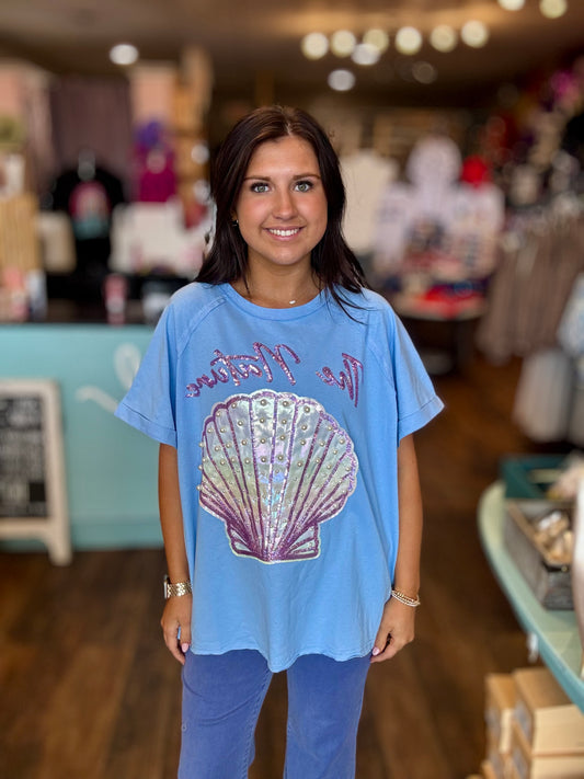 Clammed Up Blouse