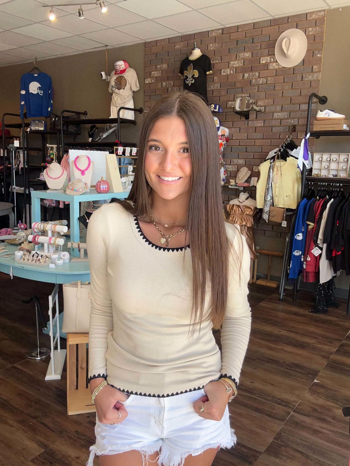 Stitchy Top