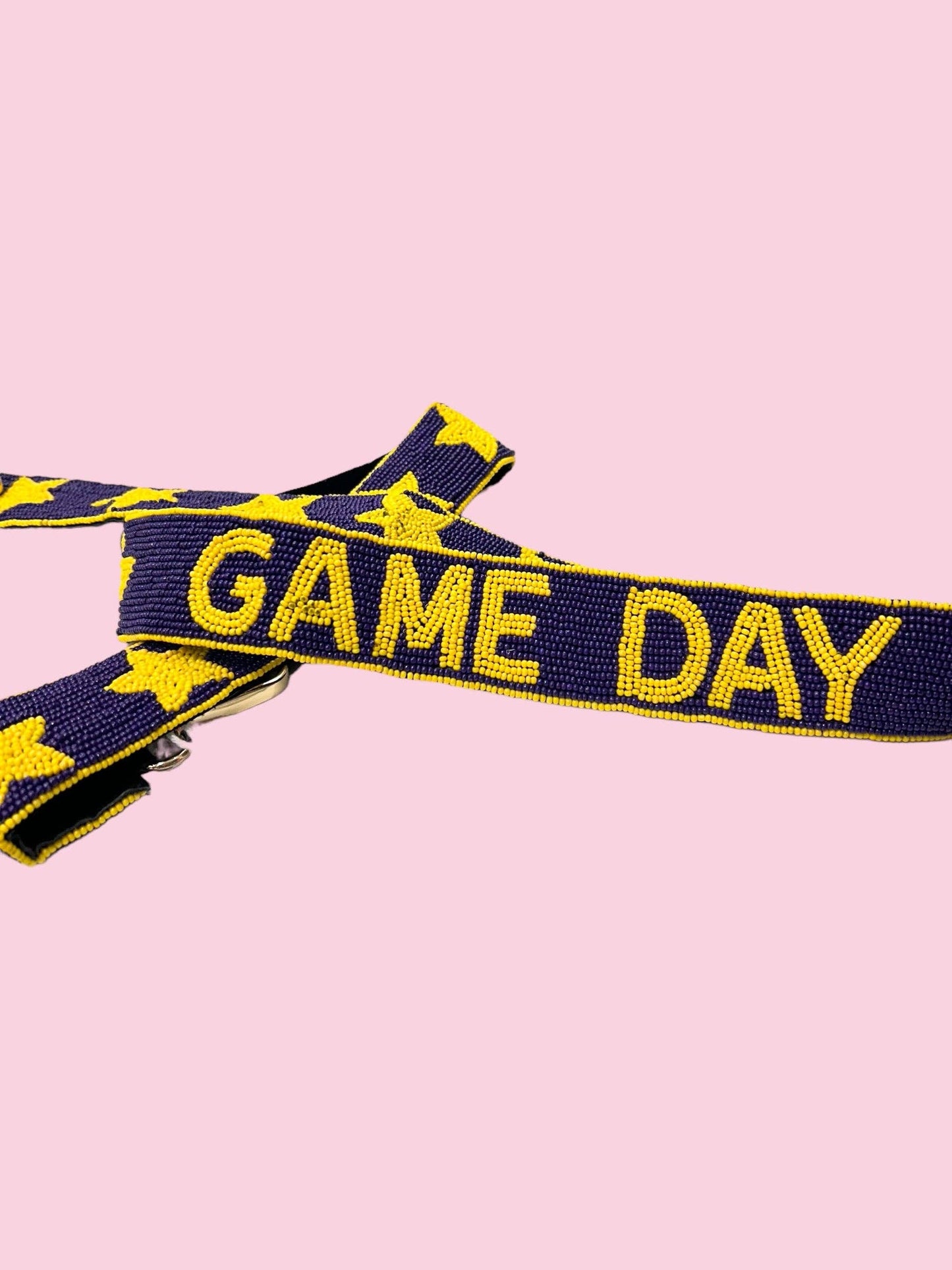 Camel Threads - Purple/Yellow Game Day Bag Strap
