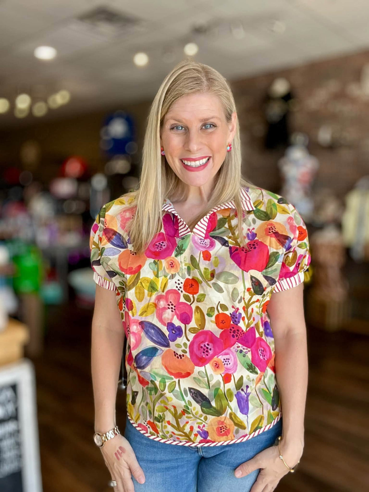 Poppies Blouse