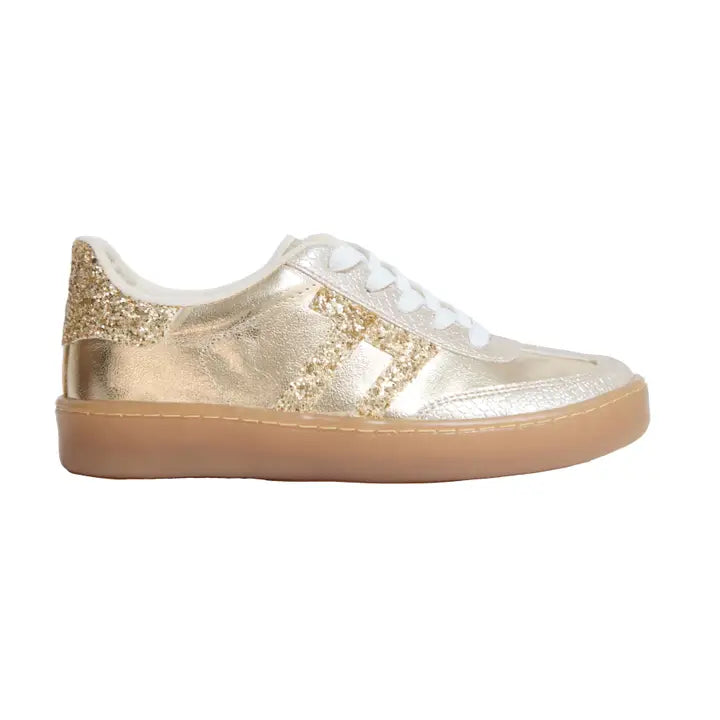 Matthew 6 Gold Sneakers