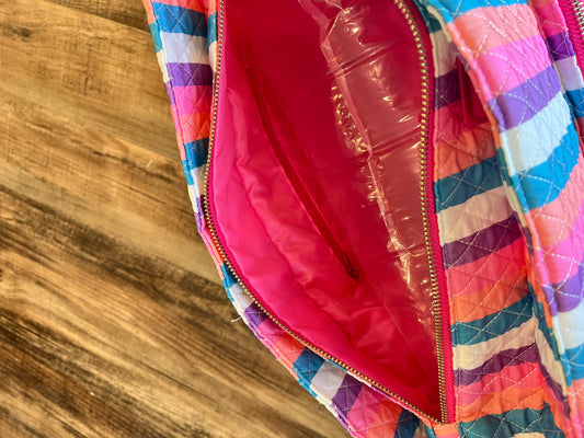 Striped Weekender