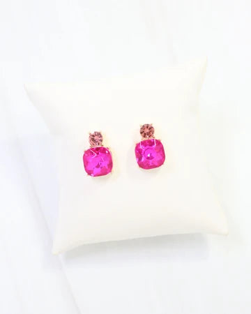 Roxanne Rhinestone Post Earring