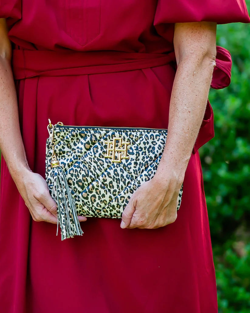 Madelyn Clutch/Crossbody Spotted LD