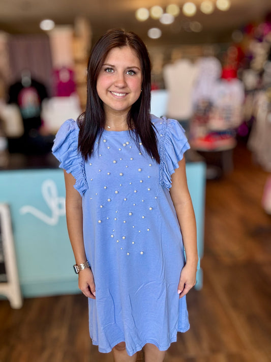 Pearls & Ruffles Dress