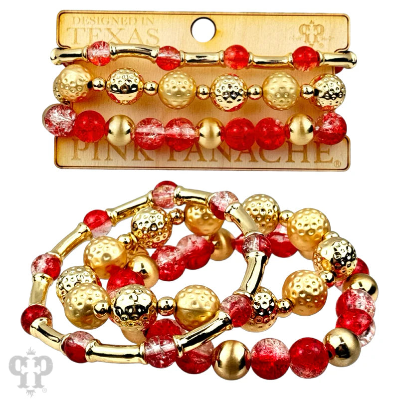 PP Crackle Bracelet Sets