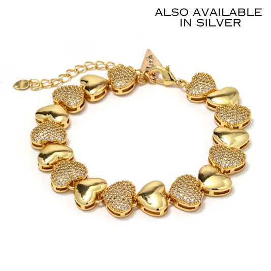 Erimish Bubble Heart Bracelet