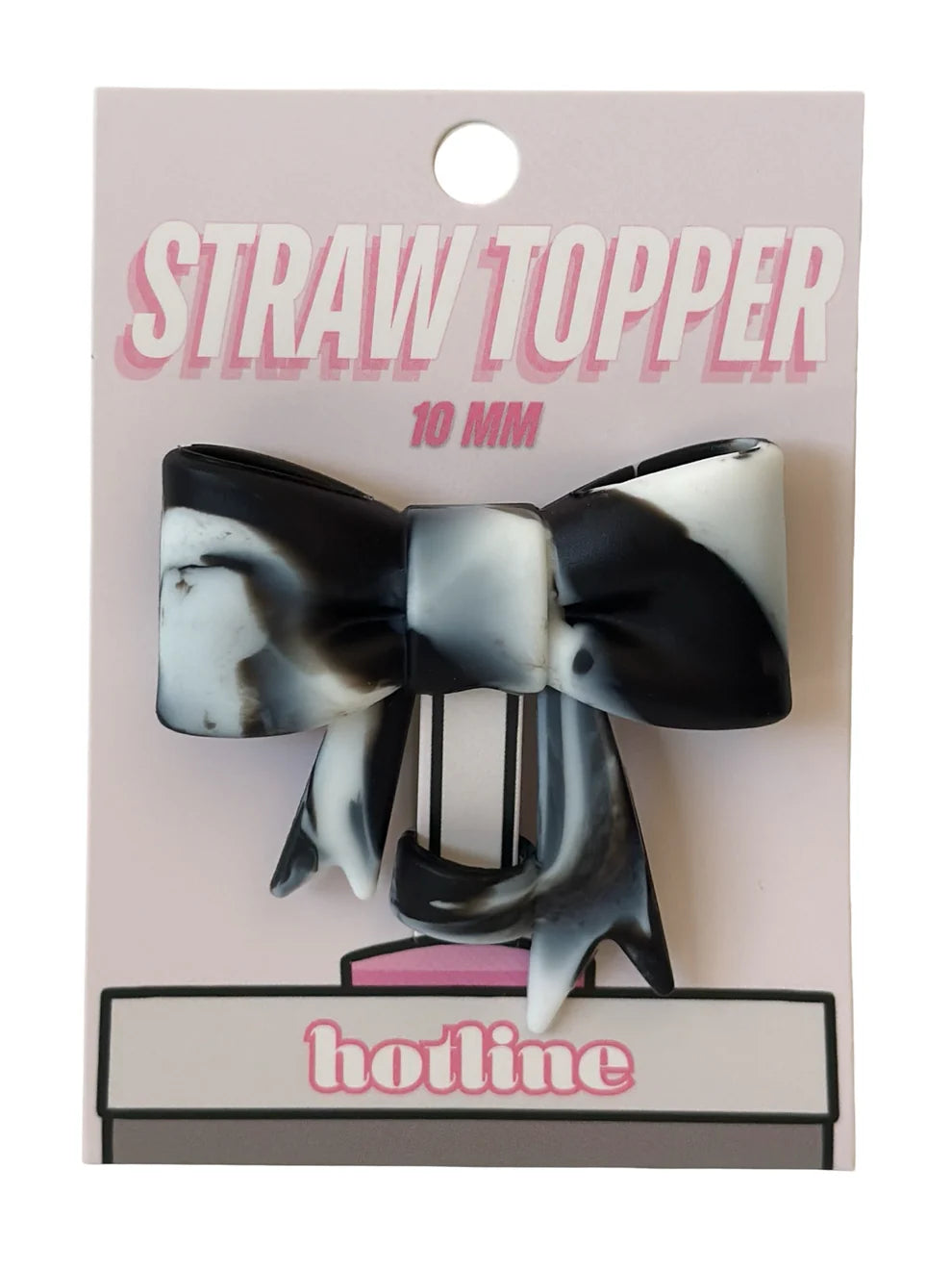 Bow Straw Toppers