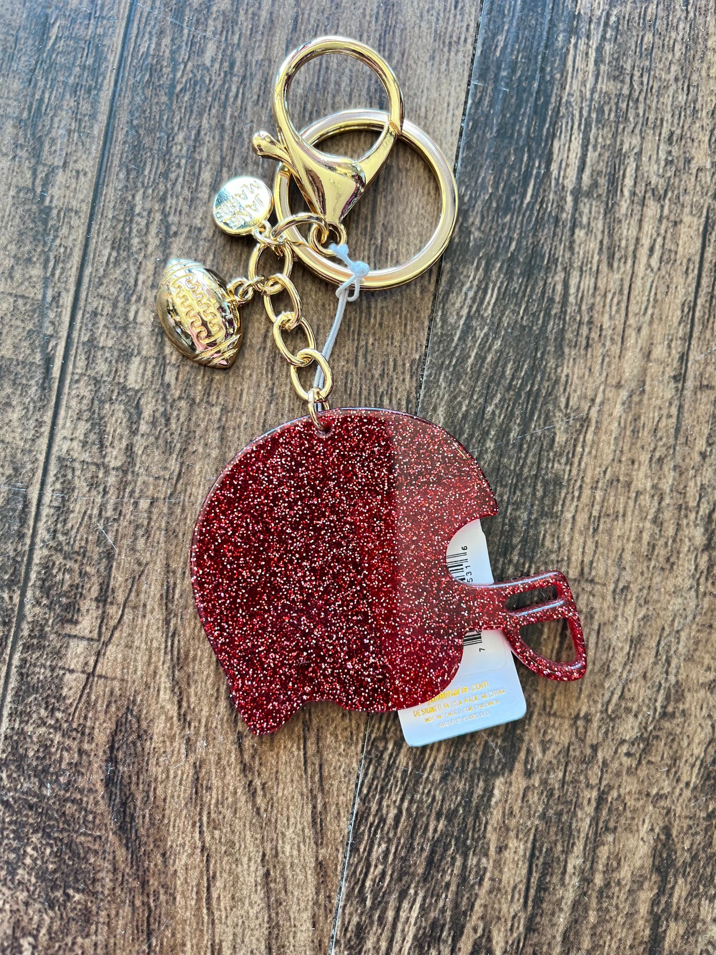 Jane Marie Helmet Key Chain