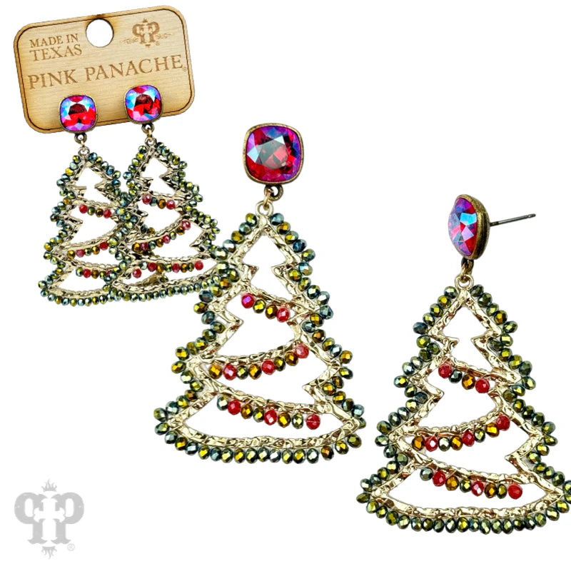 PP Christmas Earrings