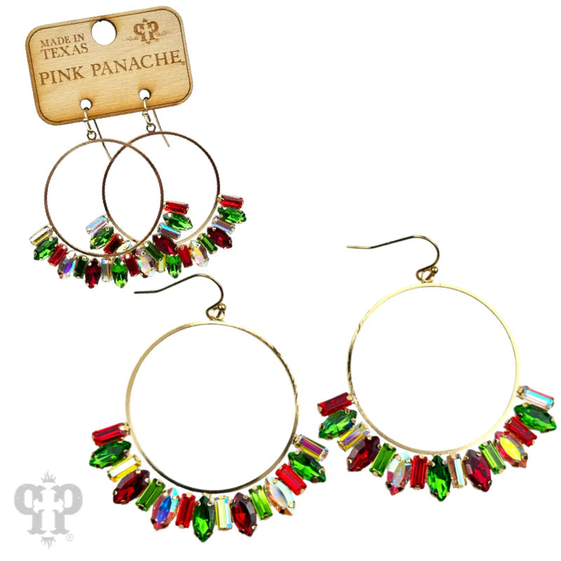 PP Christmas Earrings