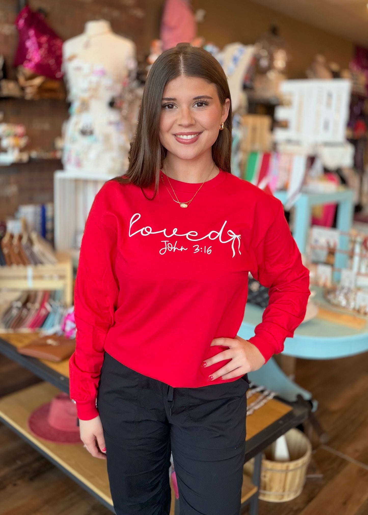 Loved Sweatshirt/Tee
