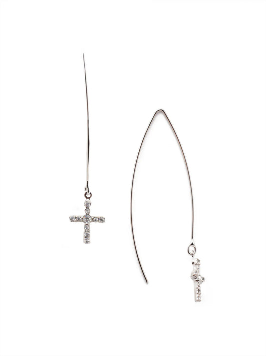 Jodie Cross Dangle Earring