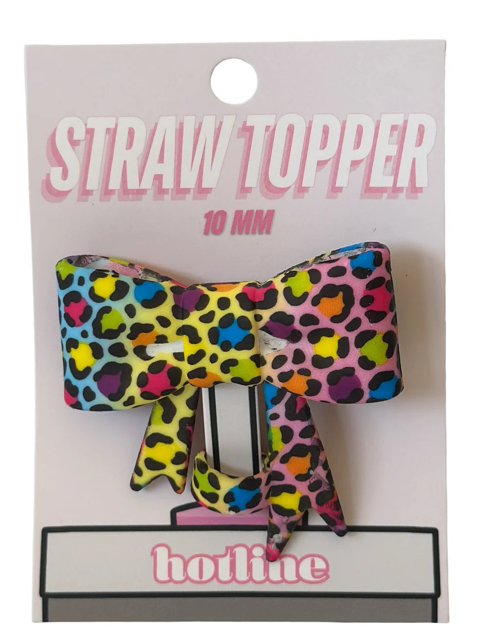 Bow Straw Toppers