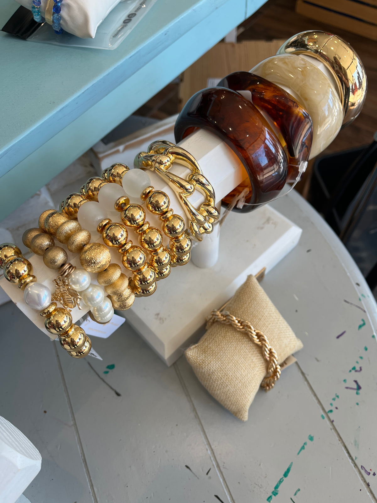 JM Chunky Bangle Bracelets