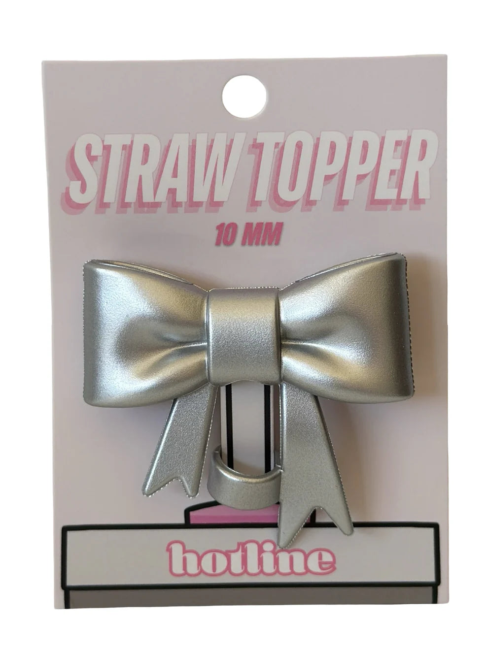 Bow Straw Toppers