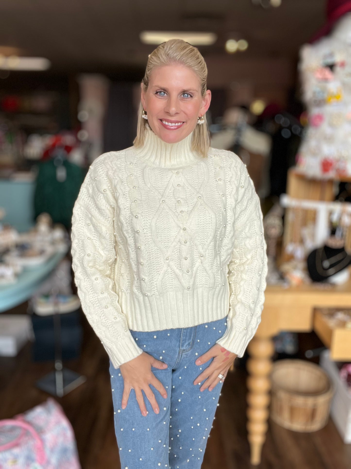 Pearl Sprinkle Sweater