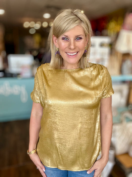 Golden Girl Blouse