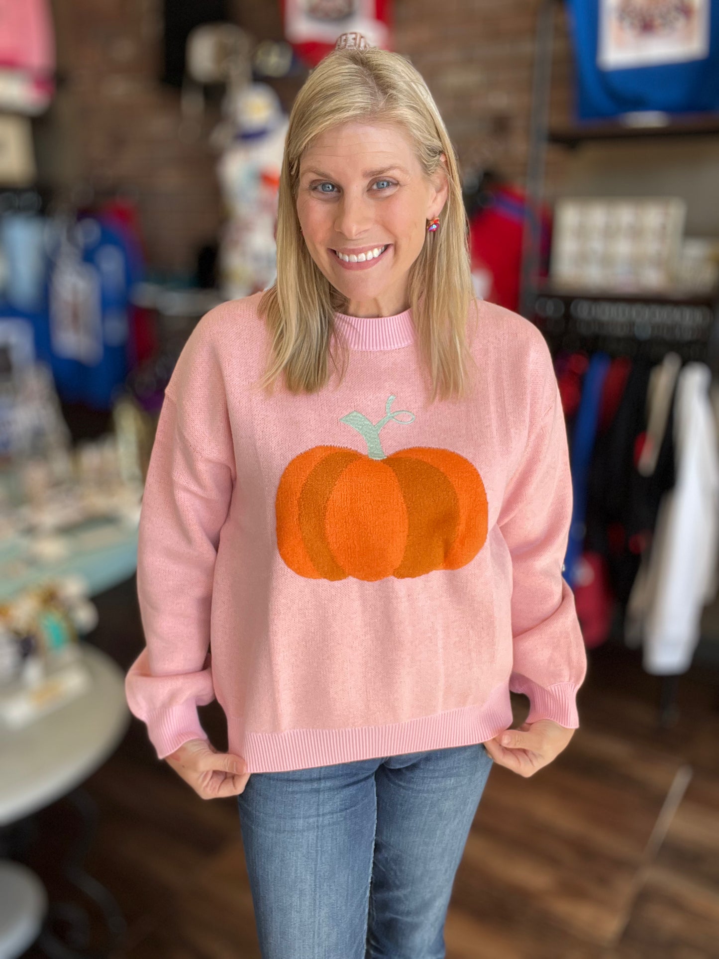 Soft Pumpkin Sweater