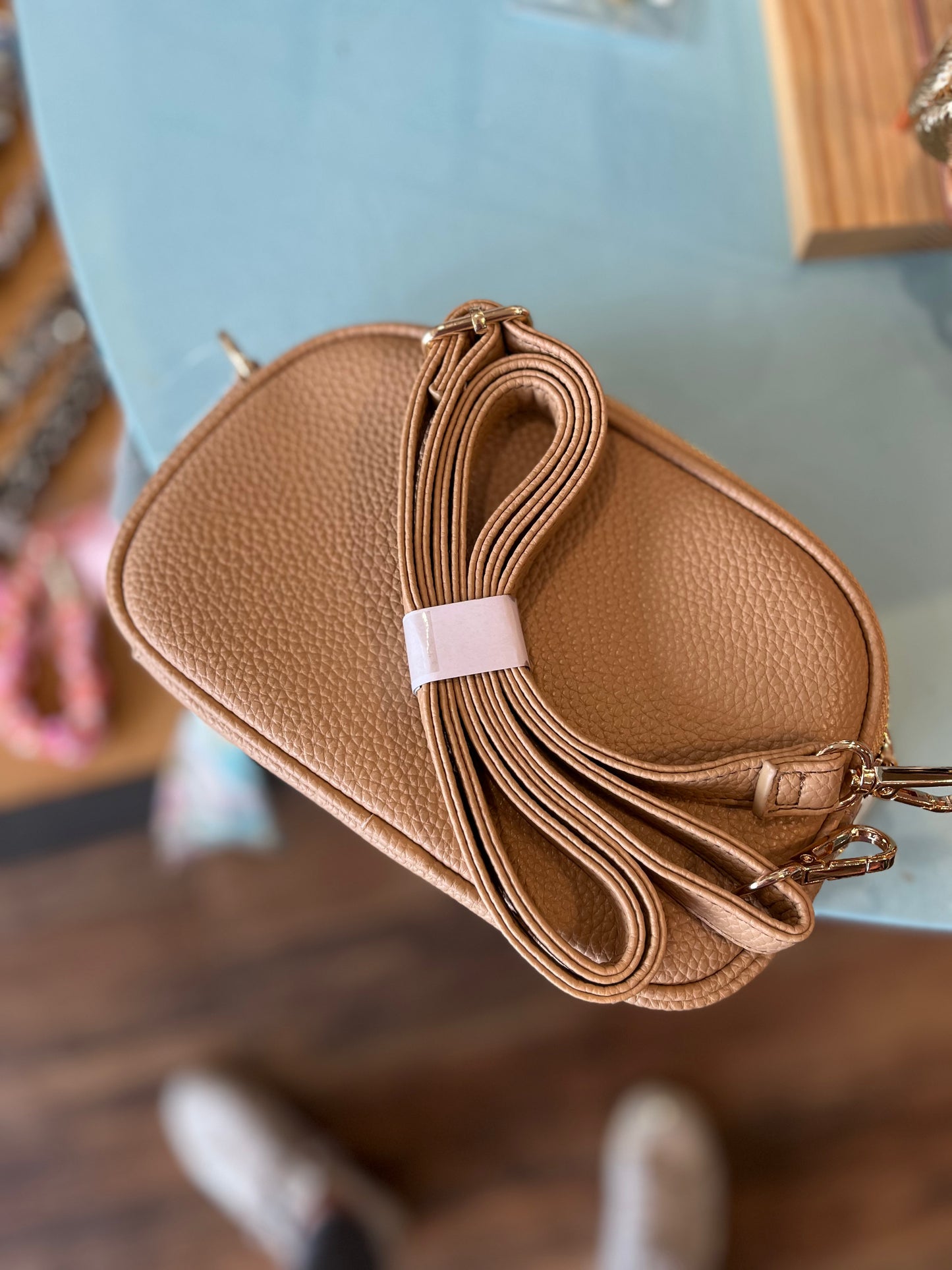Double Zipper Crossbody