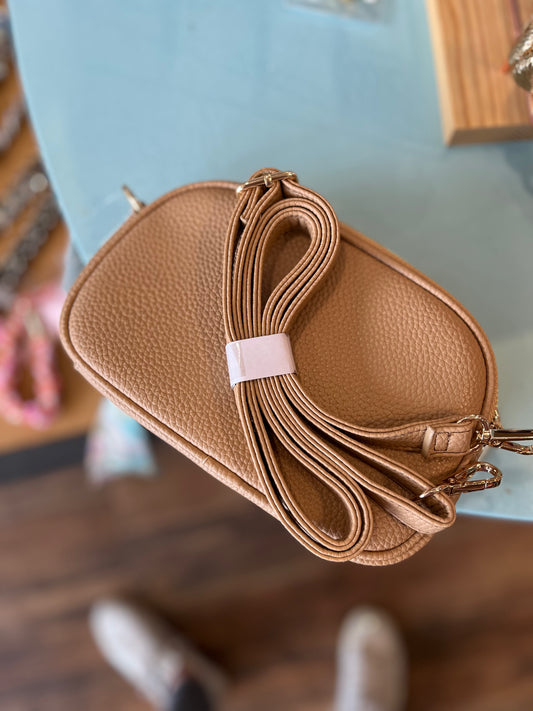 Double Zipper Crossbody