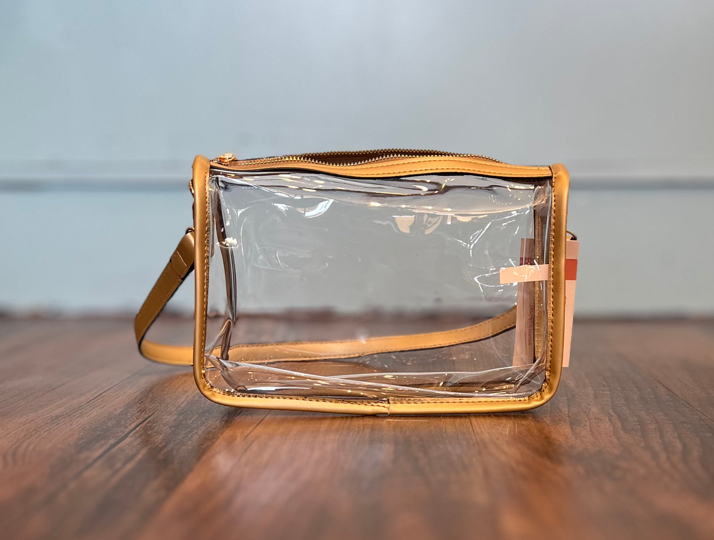 Clear & Leather Purses