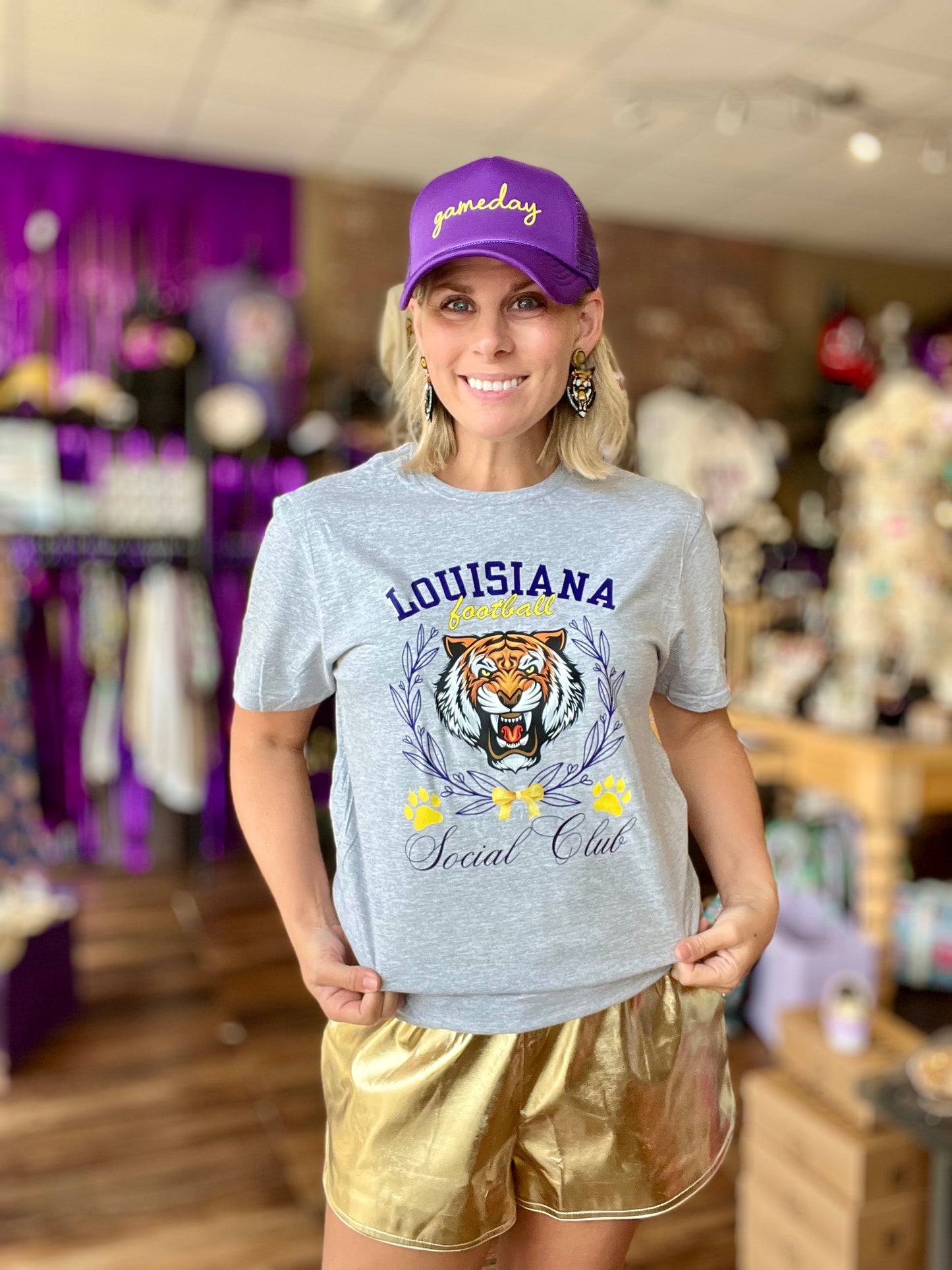 Louisiana Football Social Club Tee