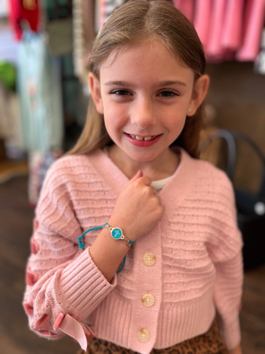 Tap to Pray Drawstring Bracelet